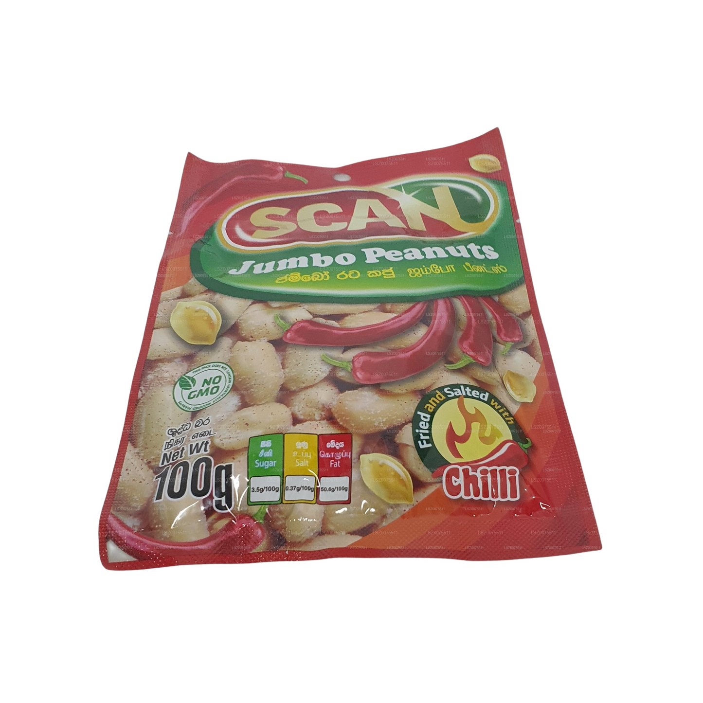 Scan Arachidi Jumbo al Peperoncino (100g)