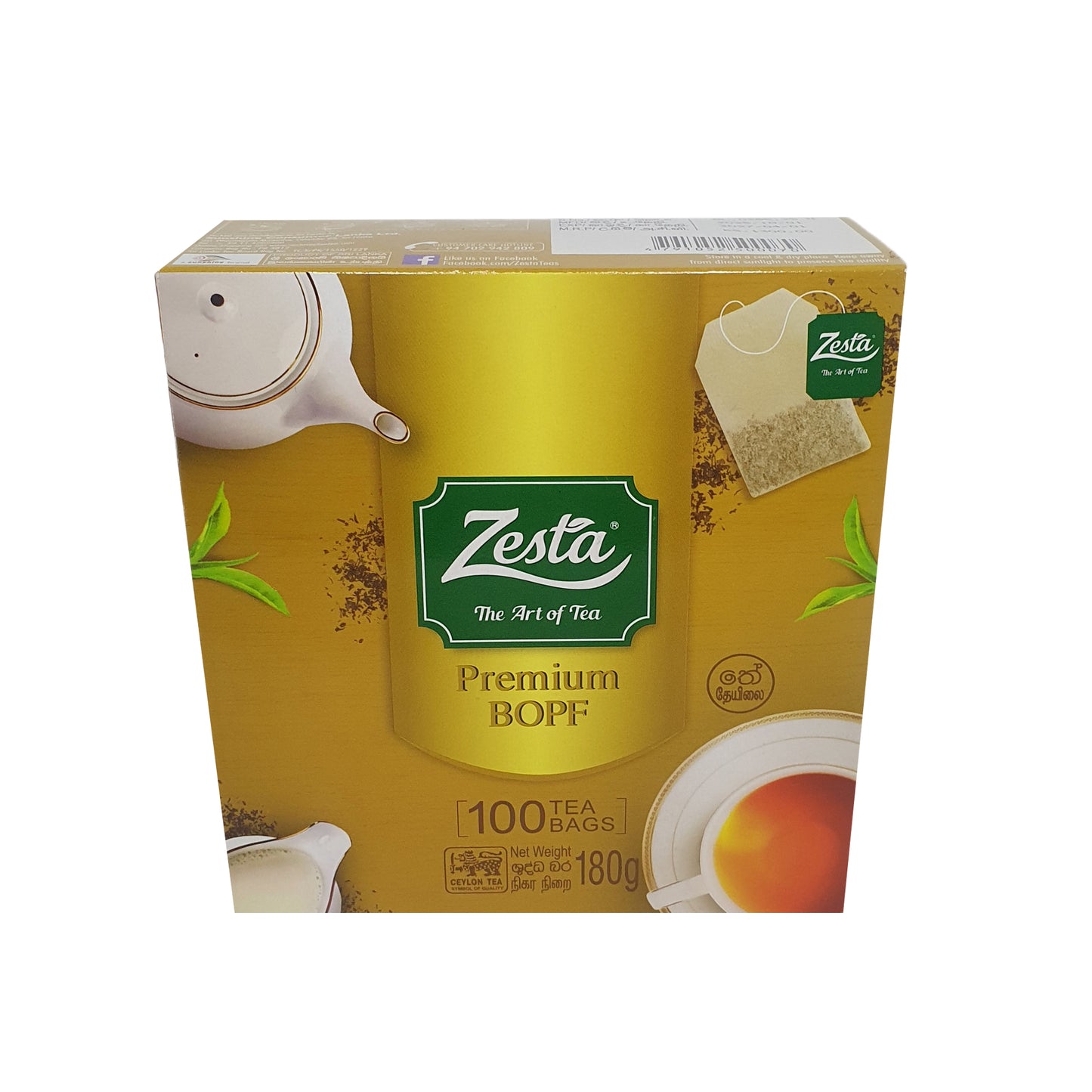 Tè Zesta (100 g) 50 bustine di tè