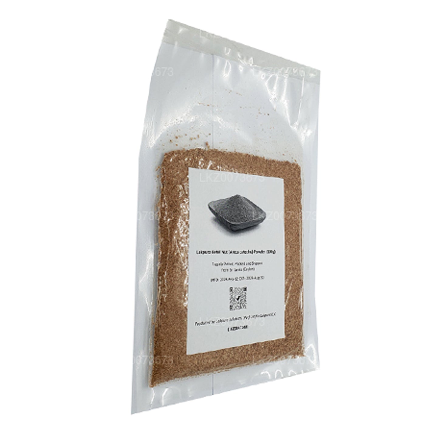 Noce di betel Lakpura (Areca catechu) in polvere