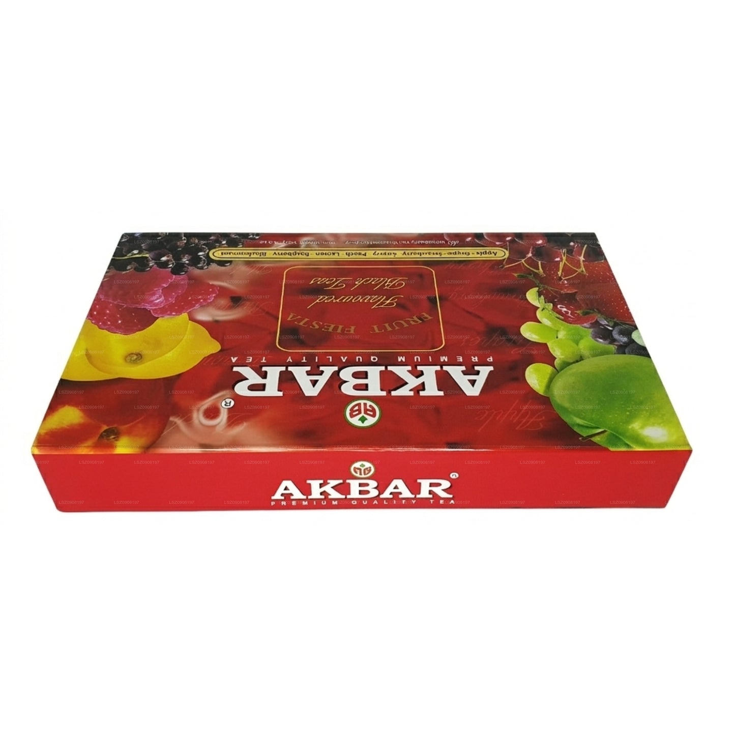 Akbar Fruit Fiesta Aromatizzato Tè Nero Confezione Regalo 80 Bustine di Tè (160g)