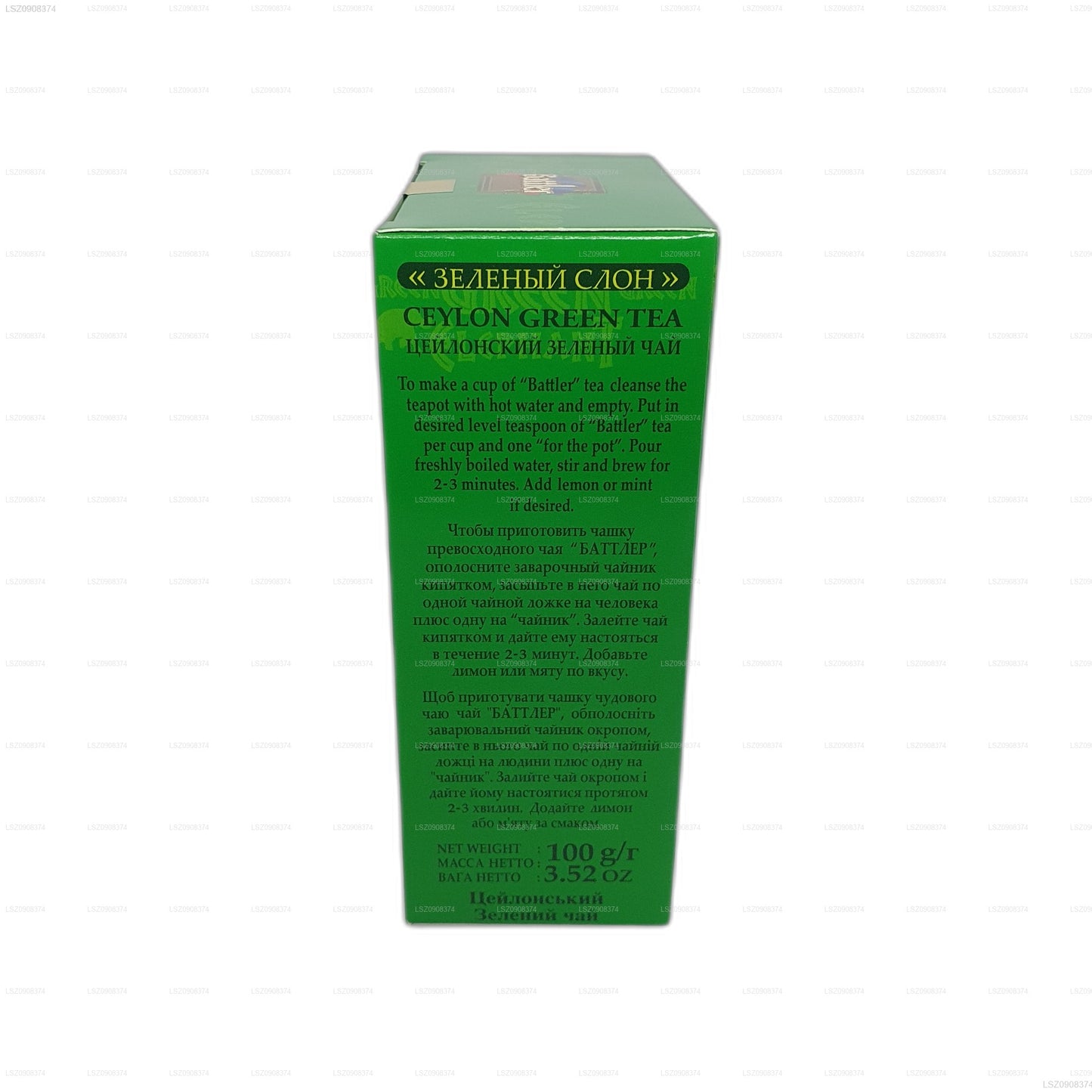 Tè in foglie sfuse Battler Green Elephant (100 g)