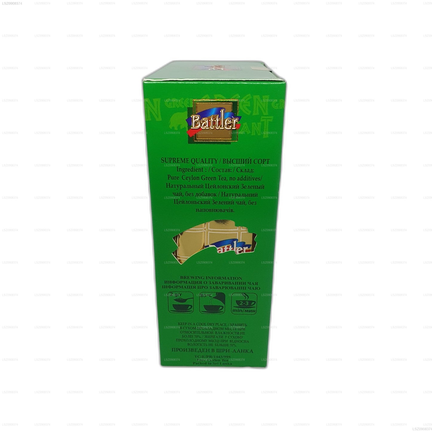 Tè in foglie sfuse Battler Green Elephant (100 g)