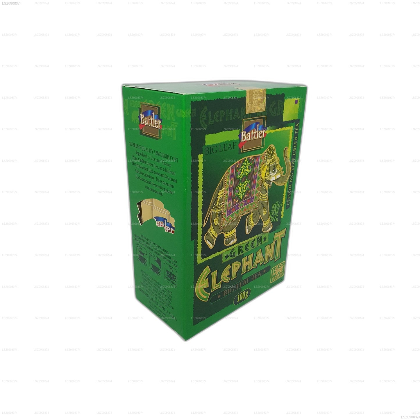 Tè in foglie sfuse Battler Green Elephant (100 g)