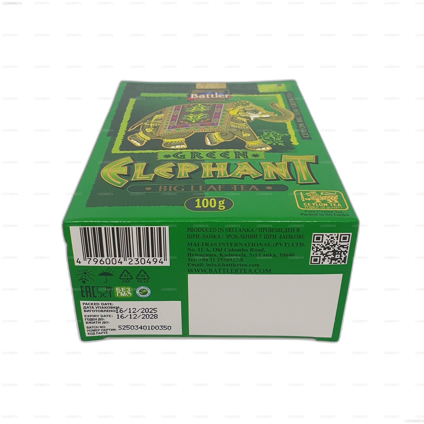 Tè in foglie sfuse Battler Green Elephant (100 g)