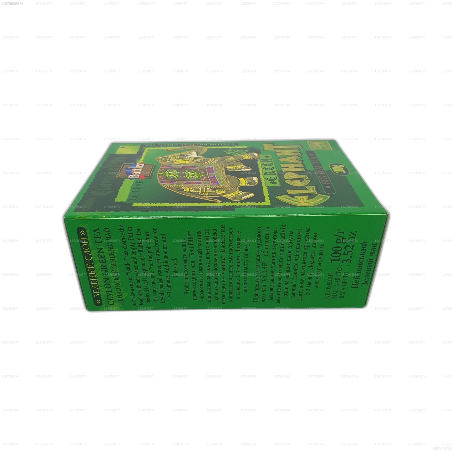 Tè in foglie sfuse Battler Green Elephant (100 g)