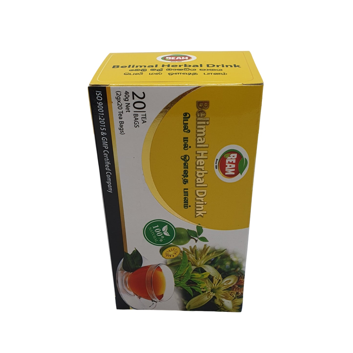 Tè Beam Belimal (40g) 20 bustine di tè