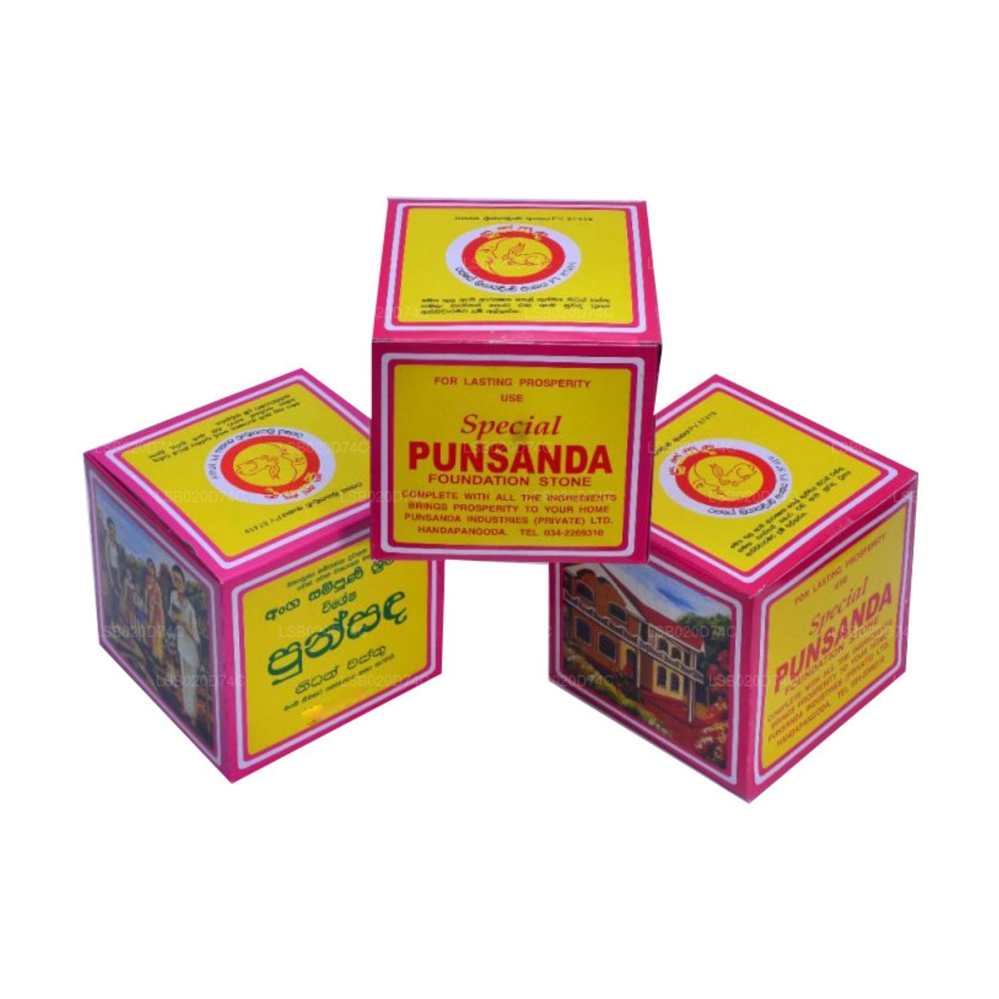 Punsanda Nidan Wasthu (Foundation Main Stones)