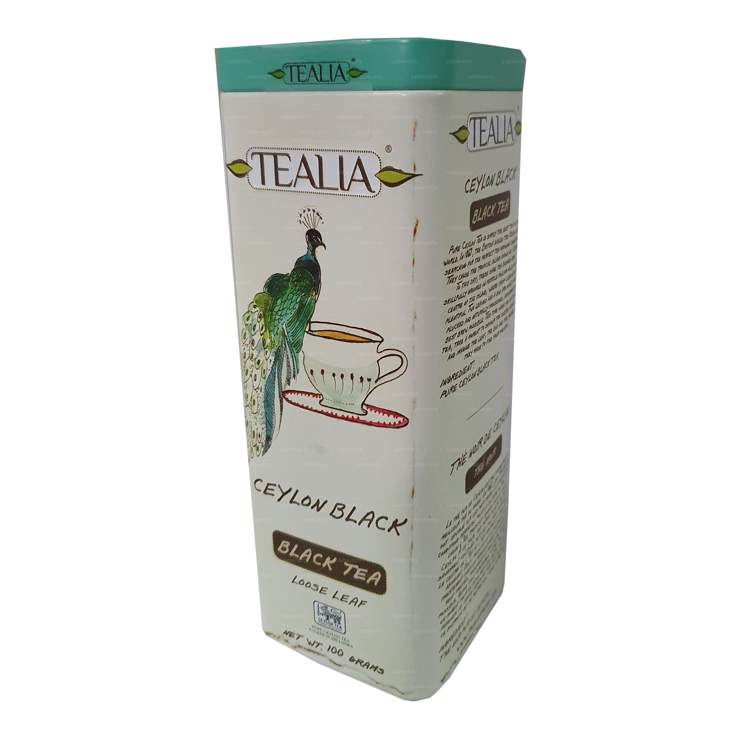 Tè nero Tealia Ceylon (100g)