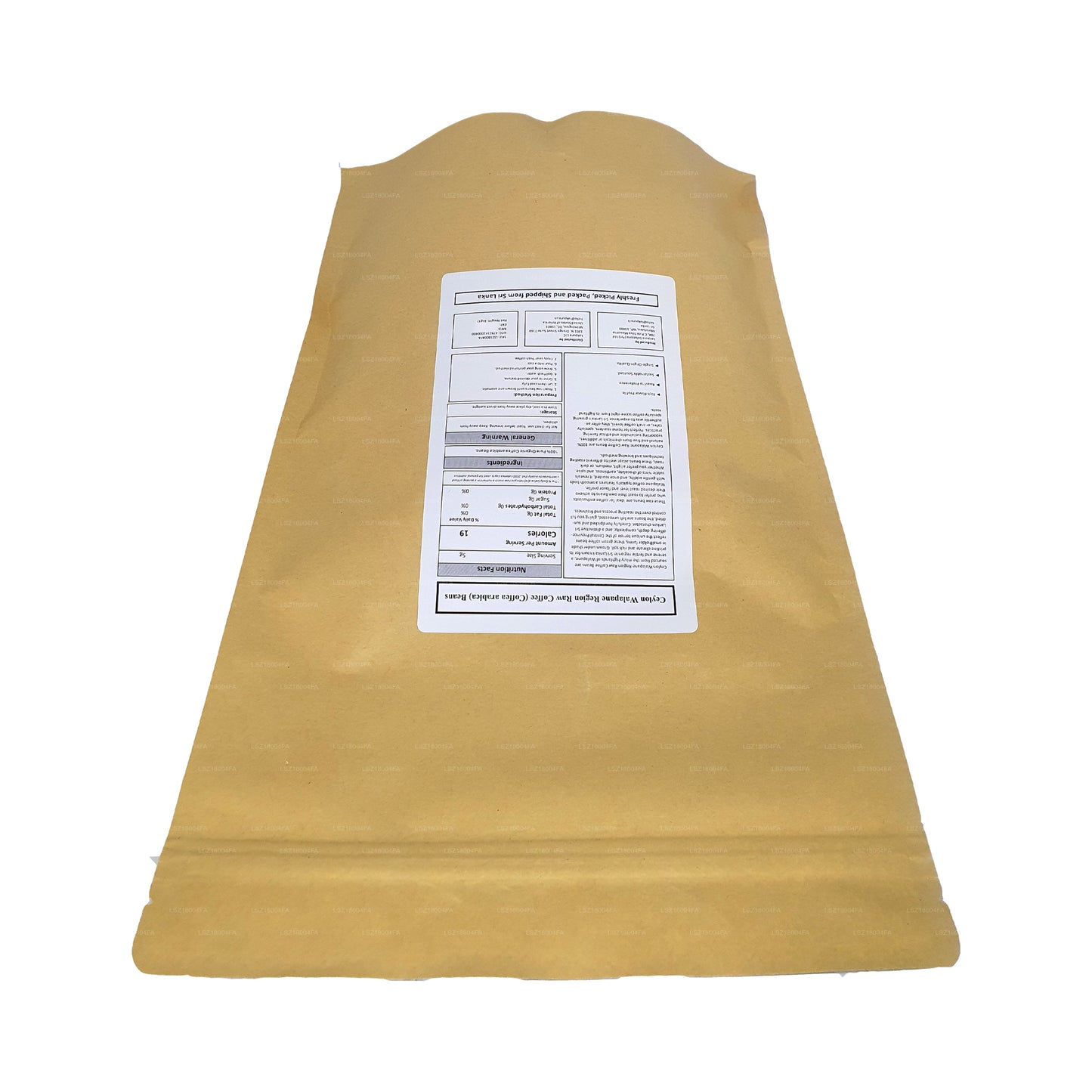 Lakpura® Ceylon Walapane Region Raw Coffee Beans