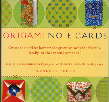 Origami Note Cards Kit: [Origami Kit with Book