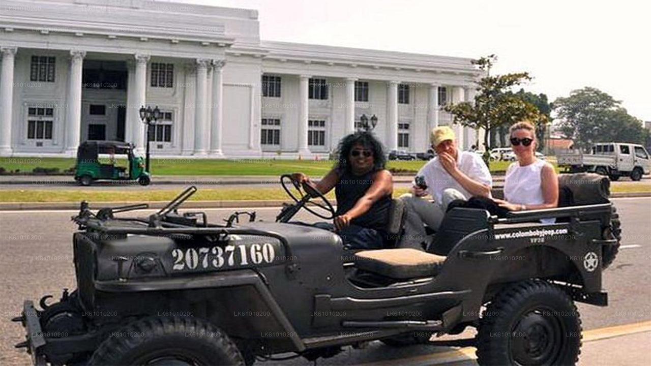 Colombo City Tour by War Jeep