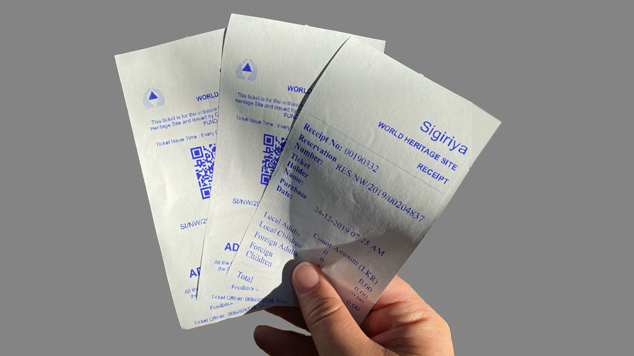 Sigiriya Entrance Ticket