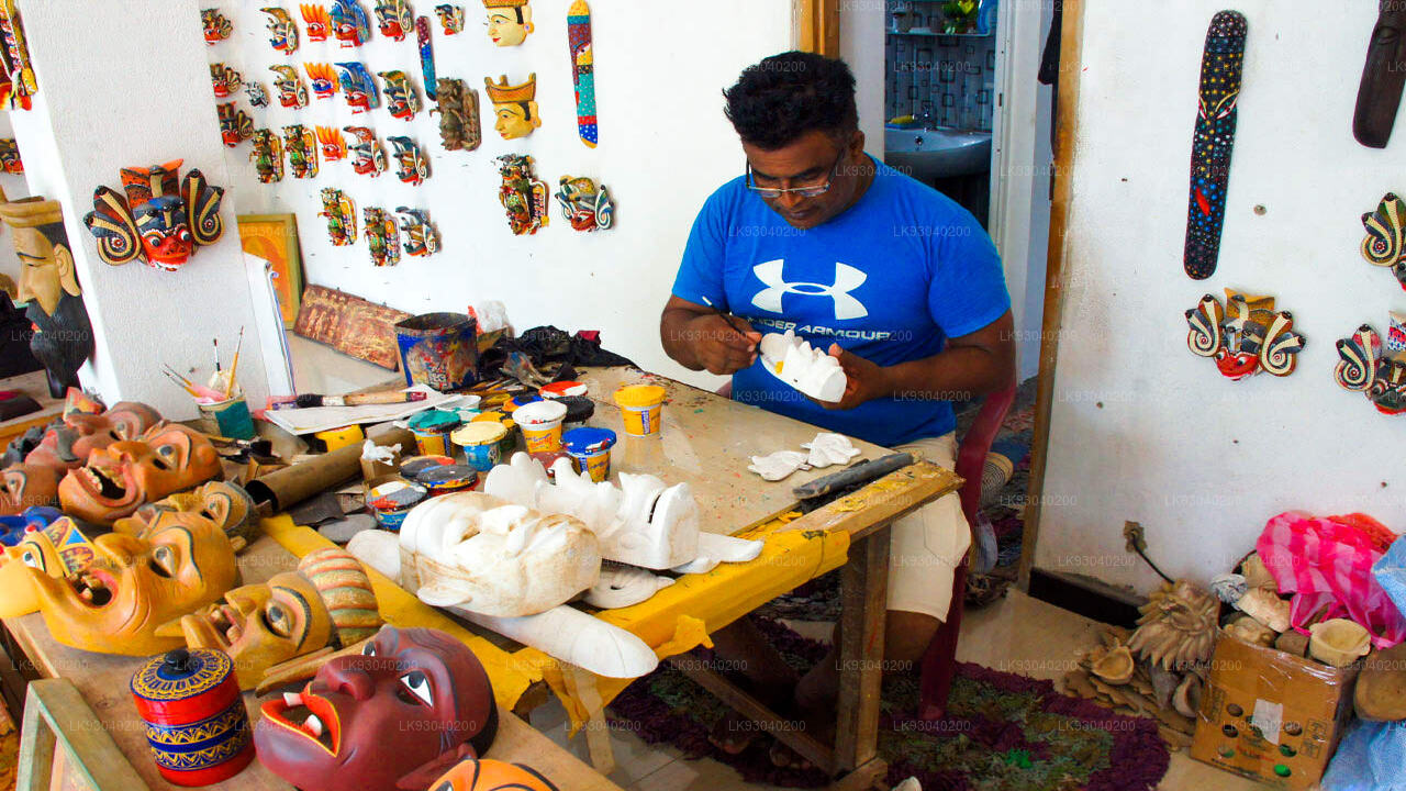 Mask Making Workshop from Mirissa