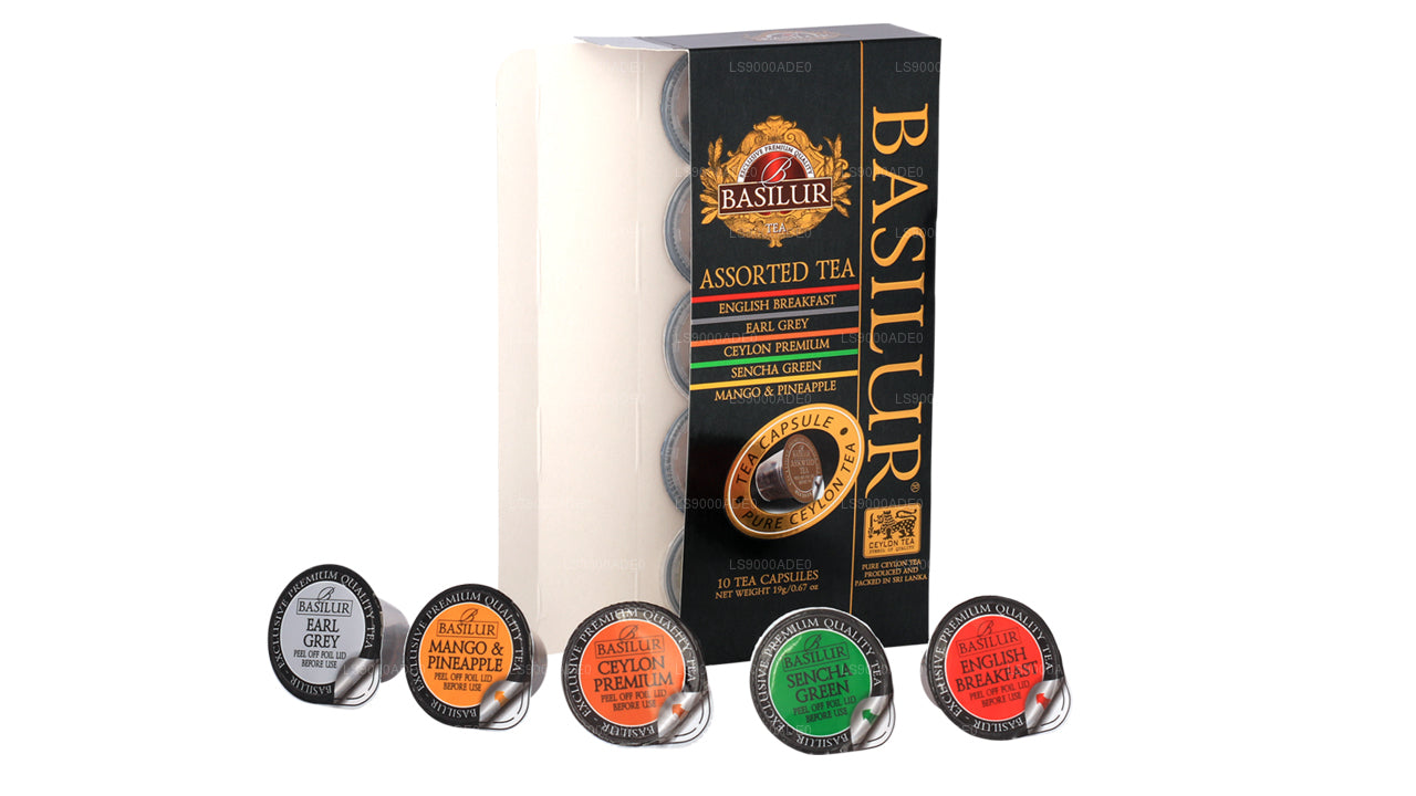 Basilur Tea Capsule "Assorted Tea Capsules" (21g) Box Board